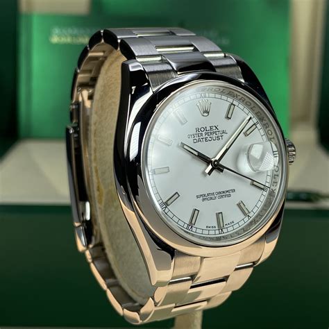 rolex 116200 white dial|rolex 116200 price.